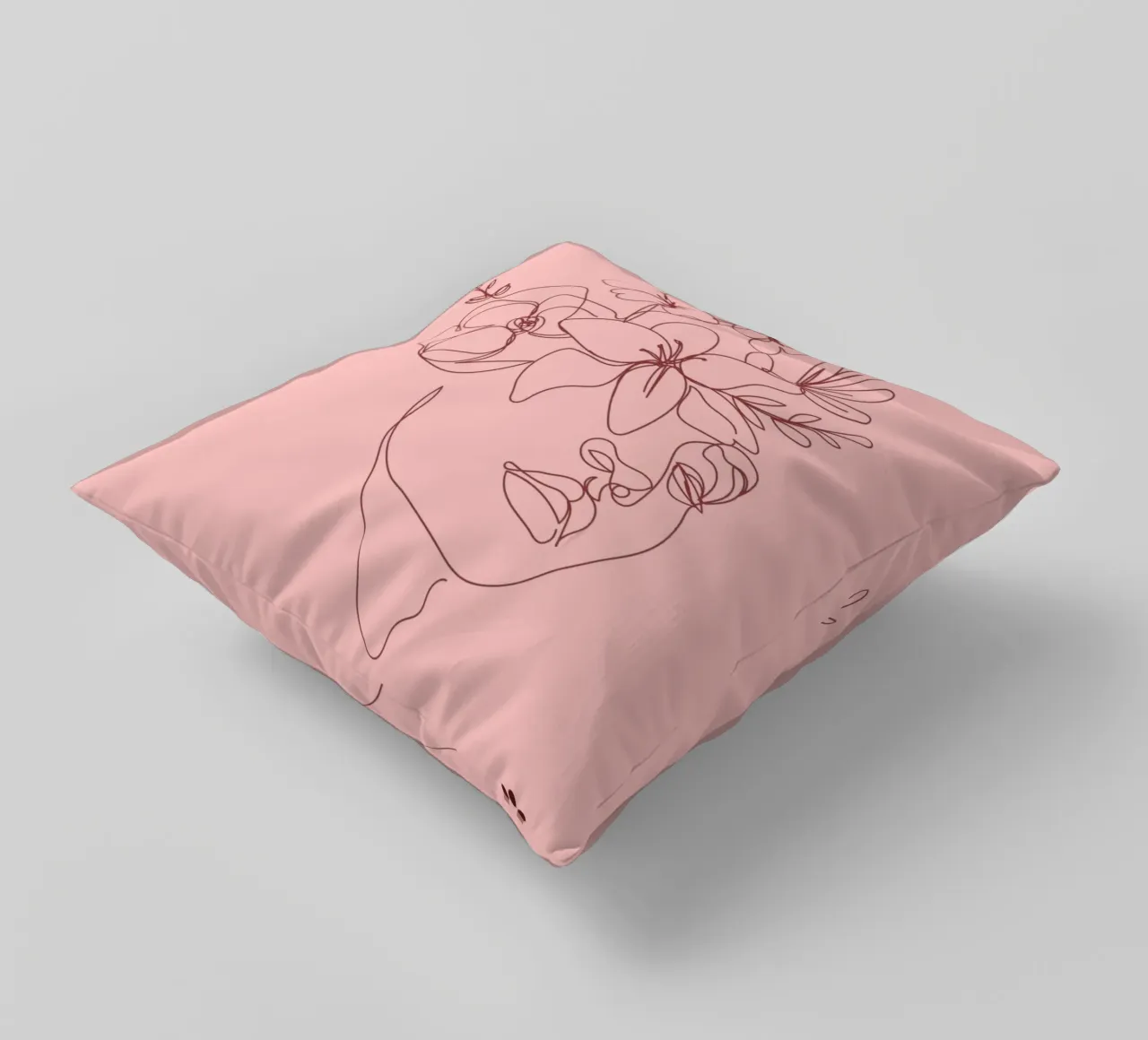 Fiori nella testa cuscino da catsforyou