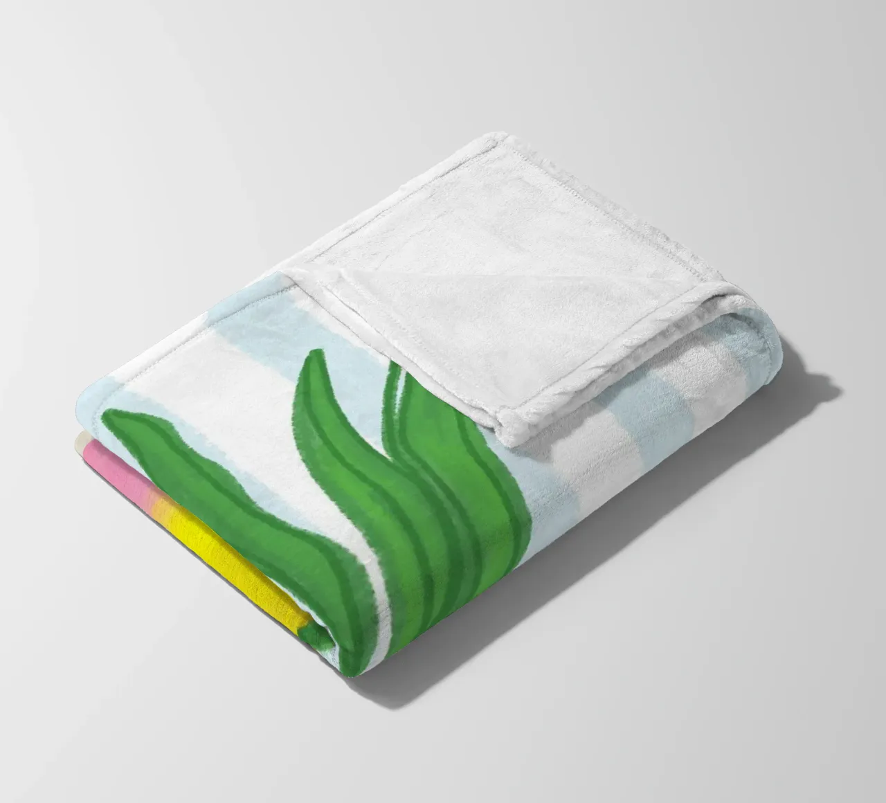 Spring is coming coperta in pile da designlenamarie