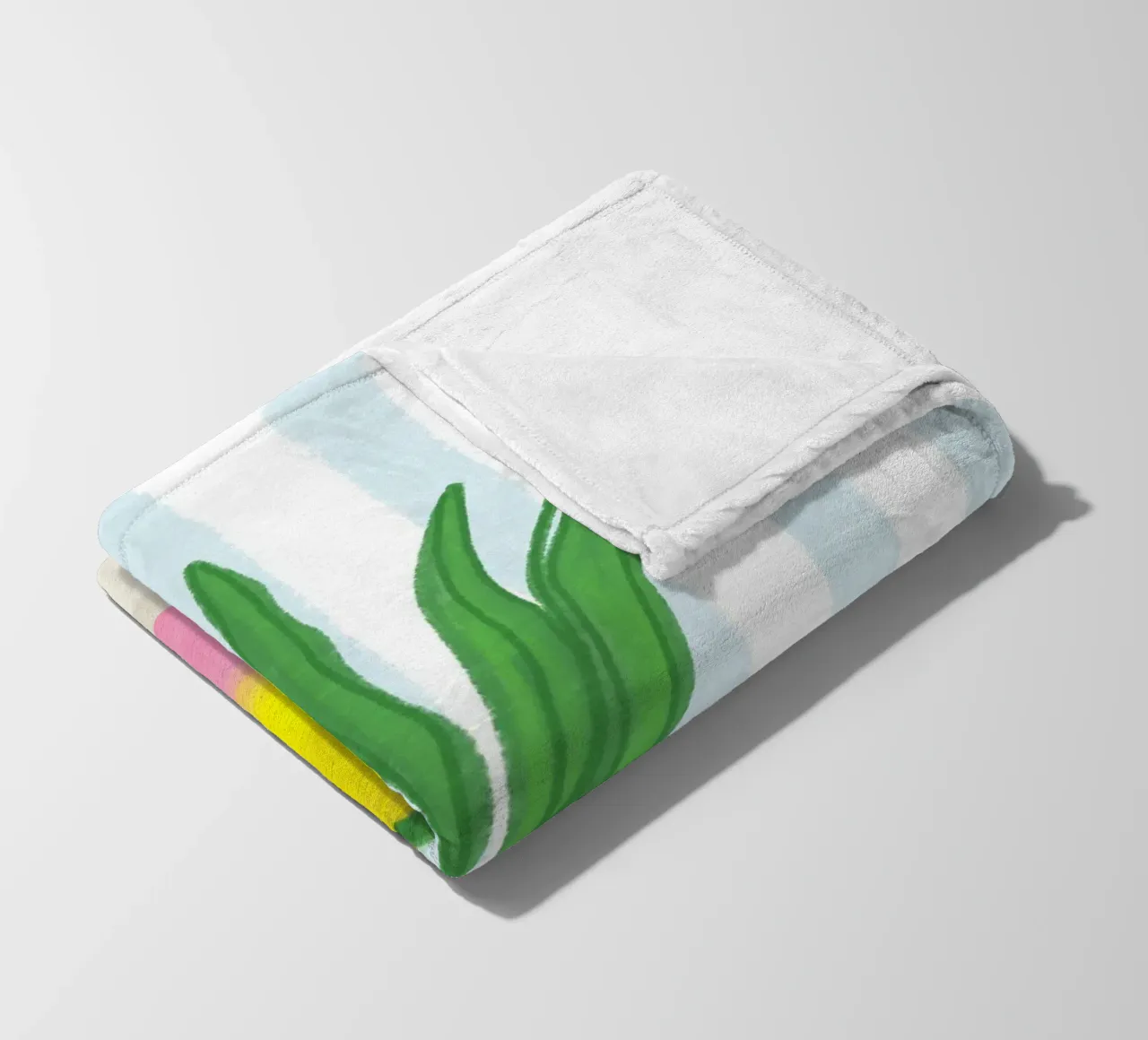 Spring is coming coperta in pile da designlenamarie