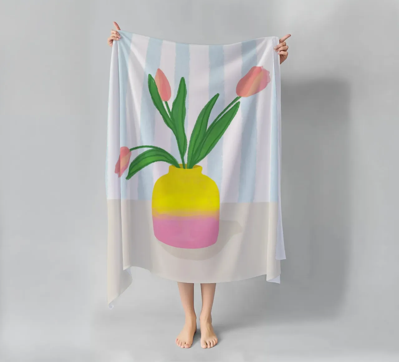 Spring is coming telo mare da designlenamarie