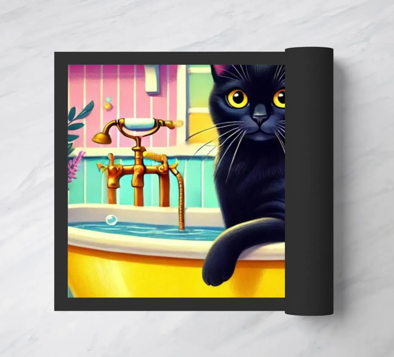 Tempo di doccia zerbino da catsforyou