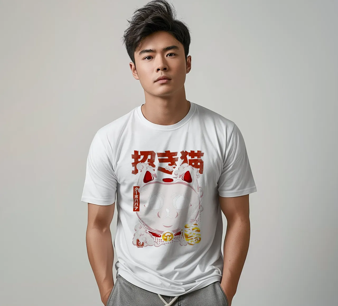 Maneki Neko - Turbo-Oma T-Shirt von LM2KONE