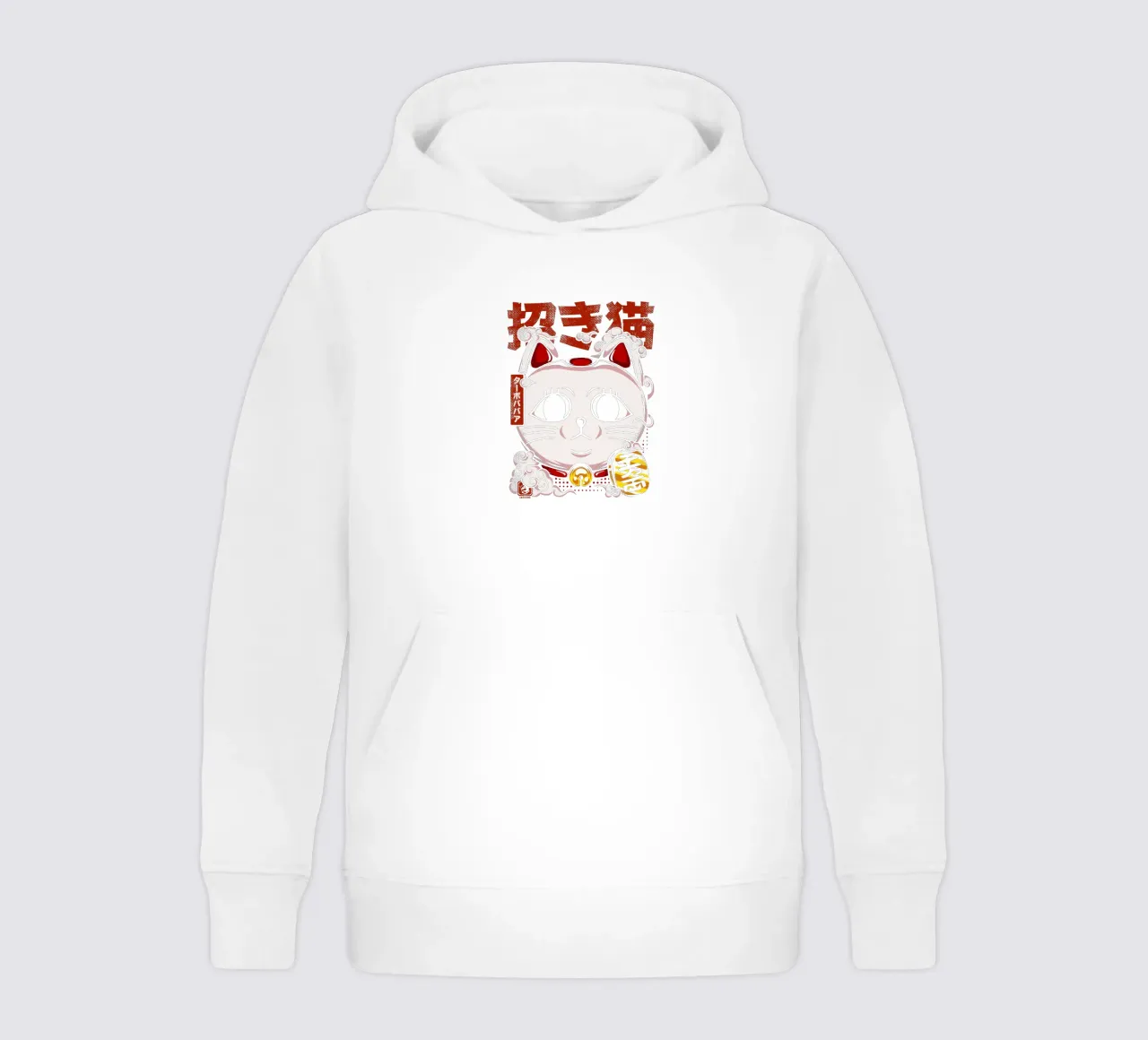Maneki Neko - Turbo Granny kids hoodie by LM2KONE