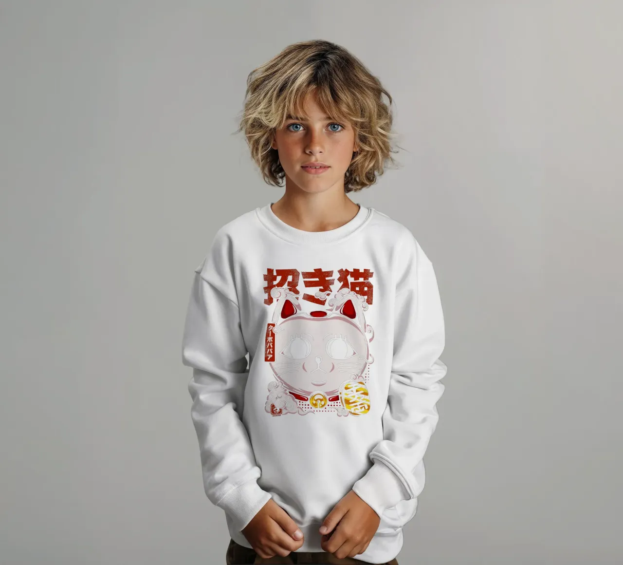 Maneki Neko - Turbo Granny felpa bambino da LM2KONE