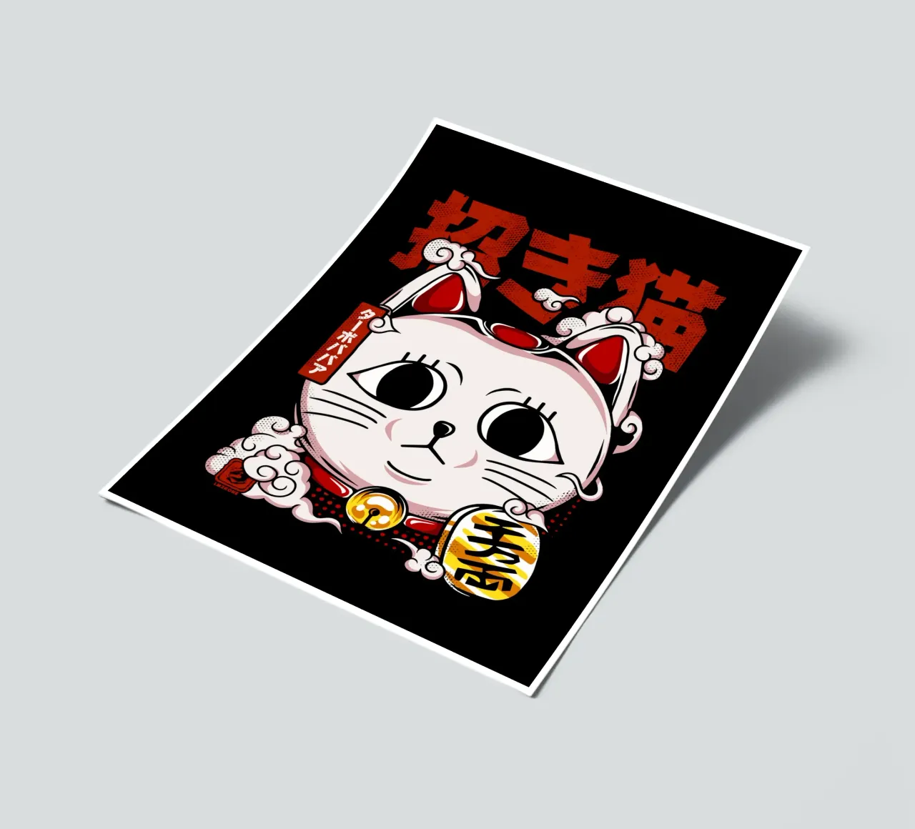 Maneki Neko - Turbo-Oma Stickerbogen von LM2KONE