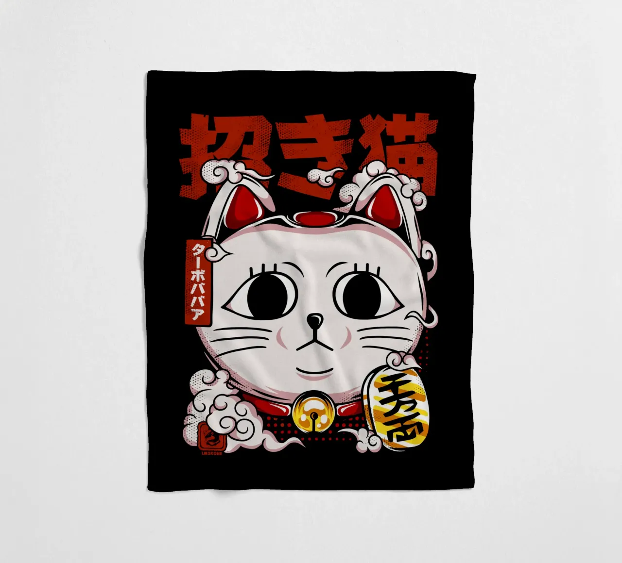 Maneki Neko - Turbo Granny coperta in pile da LM2KONE