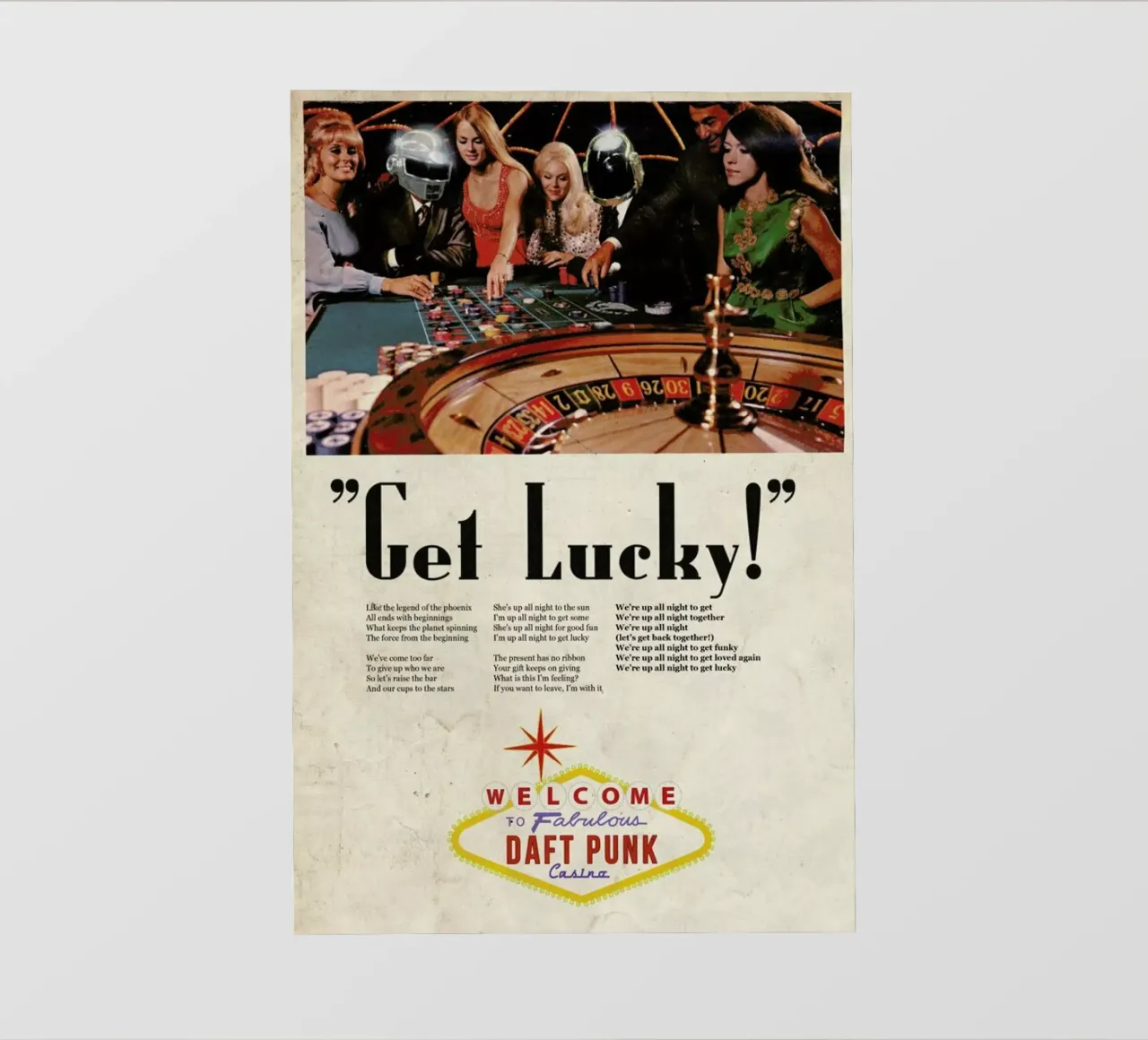 Get Lucky ! telo in pvc da Ads Libitum