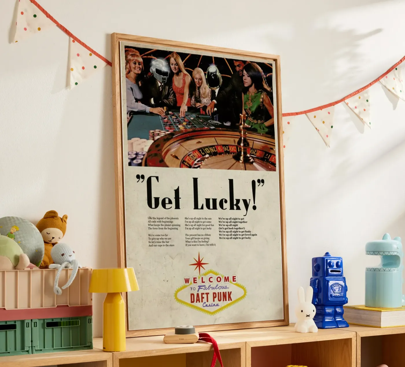 Get Lucky ! plexiglas de Ads Libitum