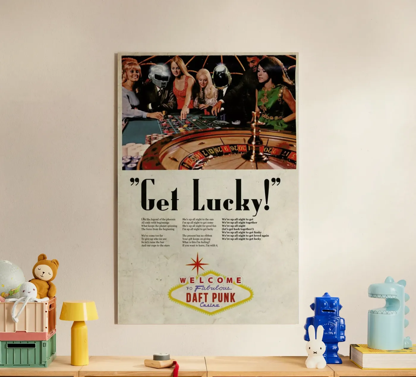 Get Lucky ! plexiglas de Ads Libitum