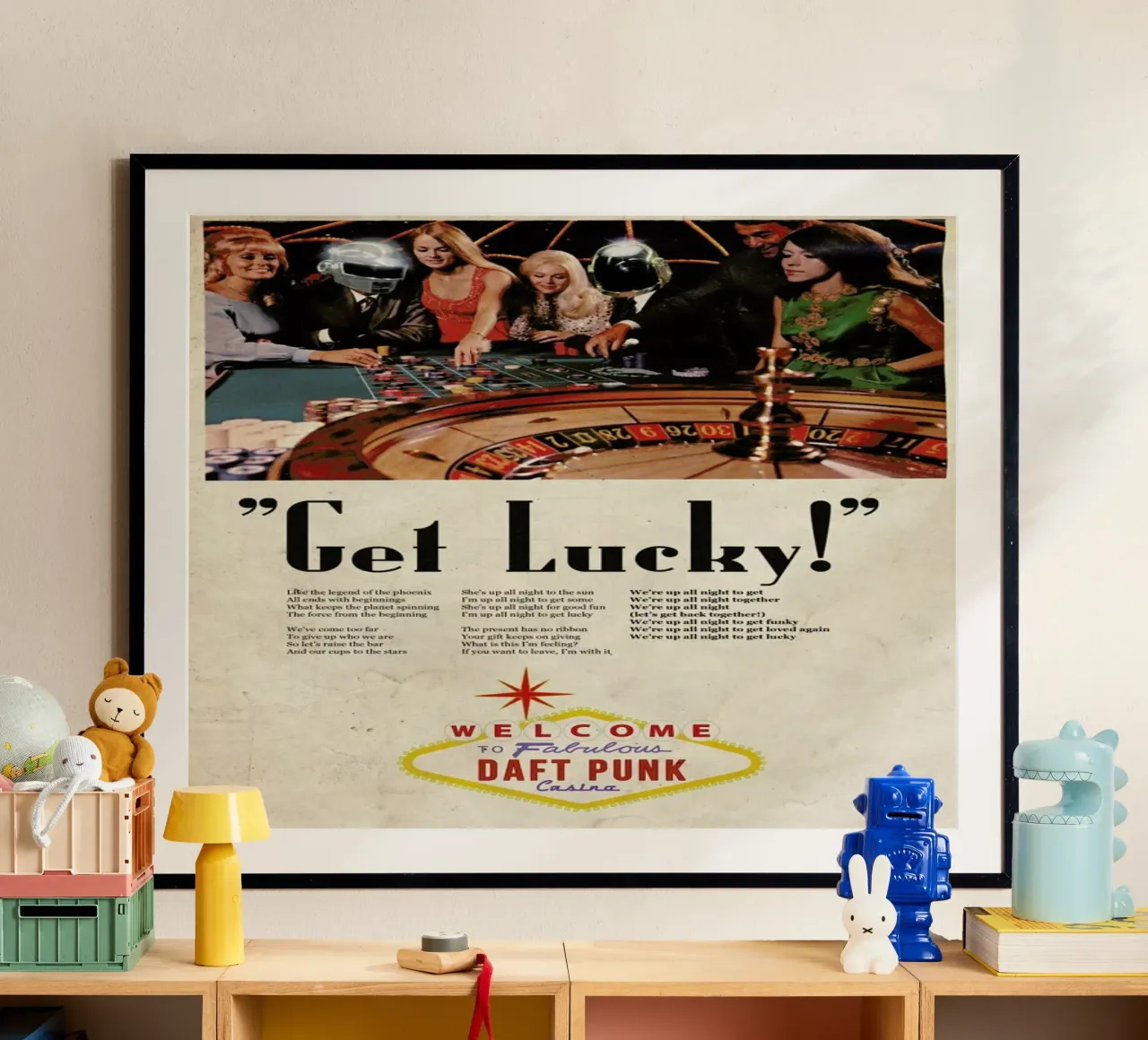 Get Lucky ! poster da Ads Libitum