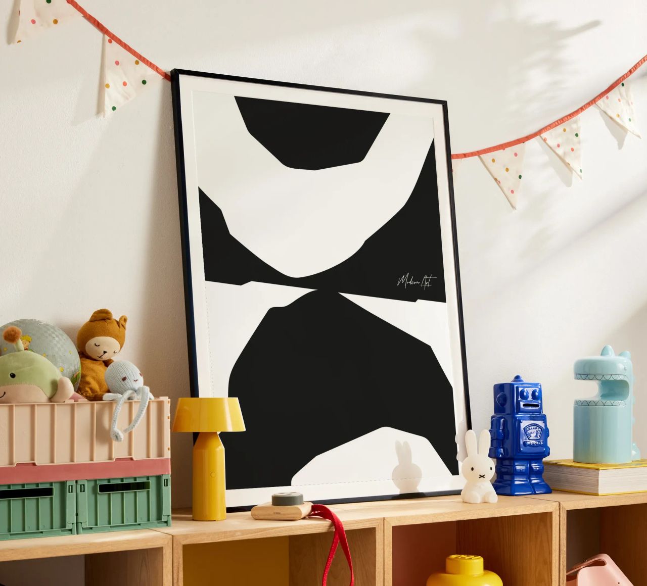 Modern Art Poster No 02 poster de treechild