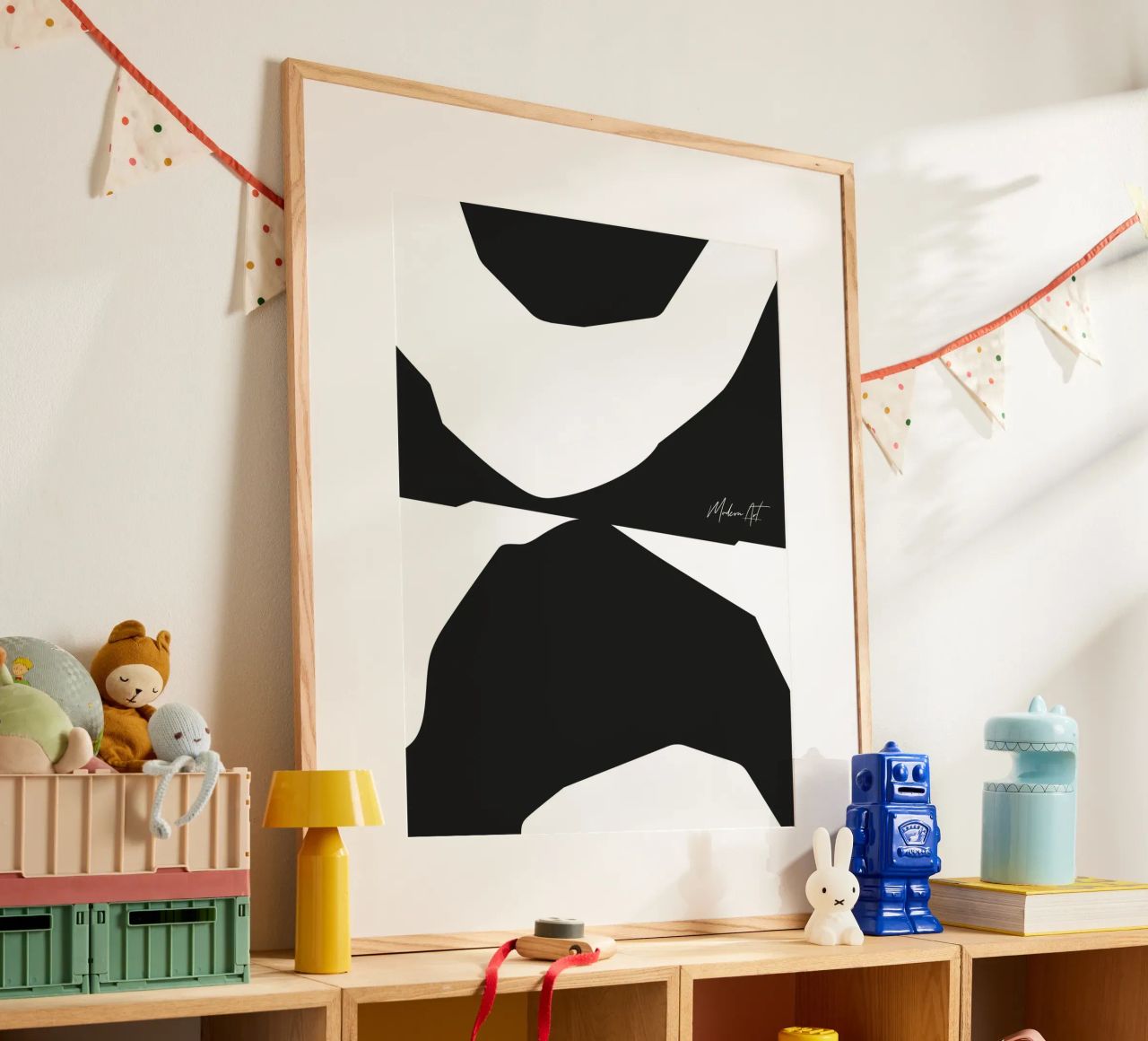 Modern Art Poster No 02 poster de treechild