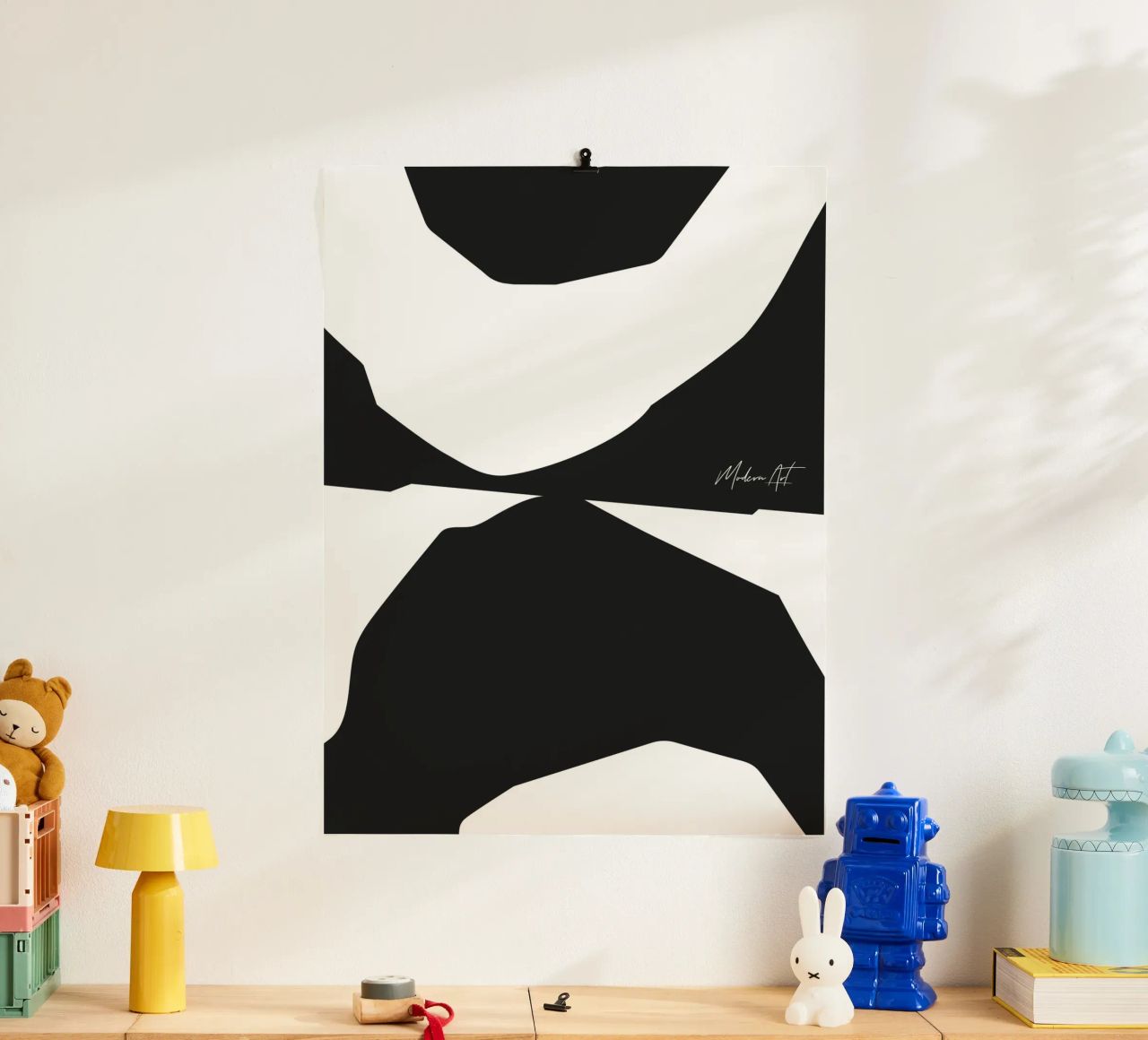 Modern Art Poster No 02 poster de treechild