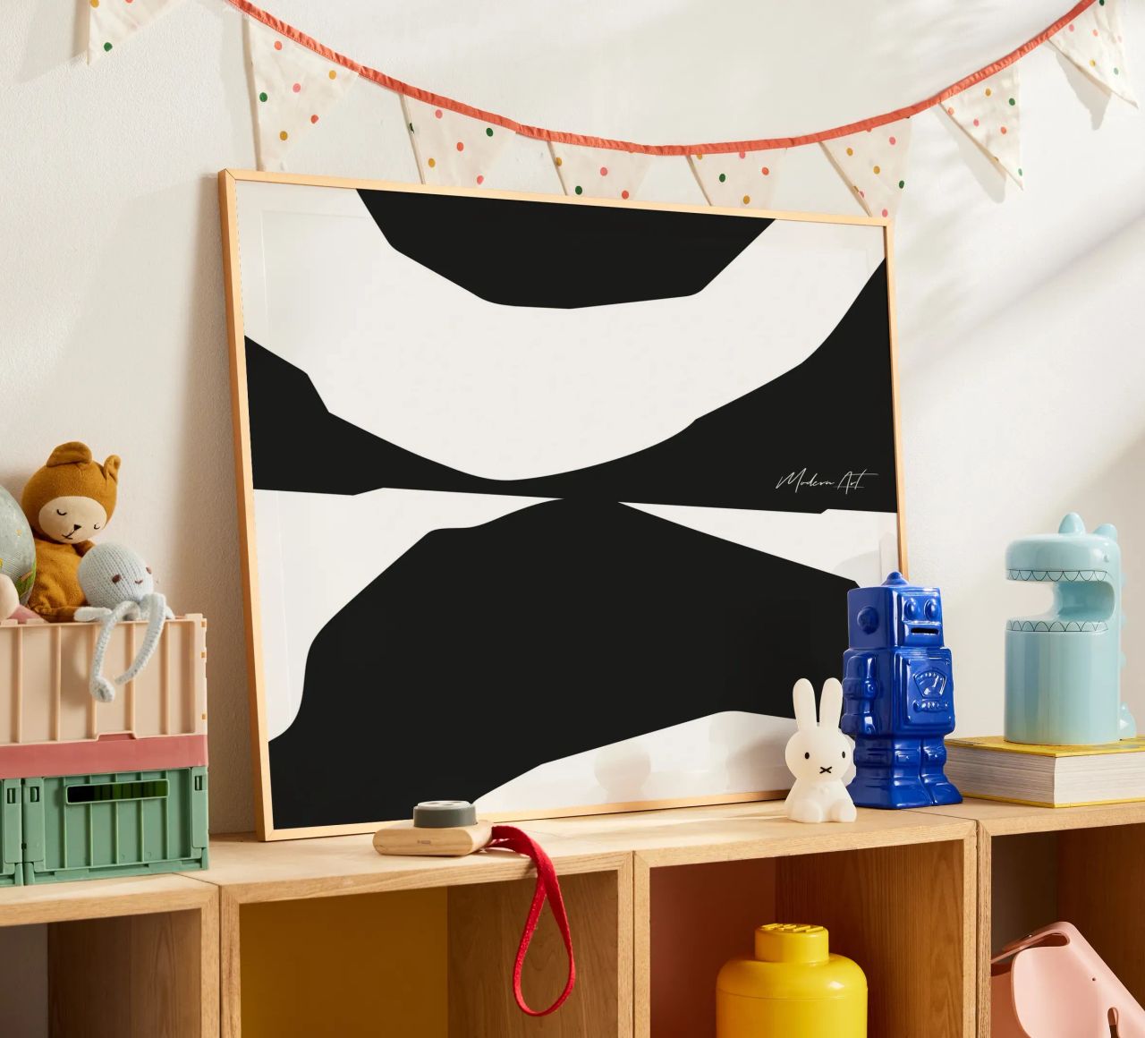 Modern Art Poster No 02 poster de treechild