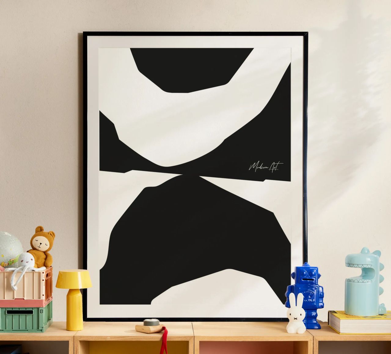 Modern Art Poster No 02 poster de treechild