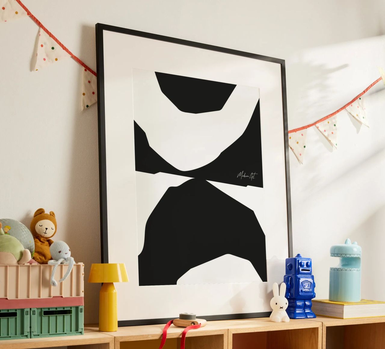 Modern Art Poster No 02 poster de treechild