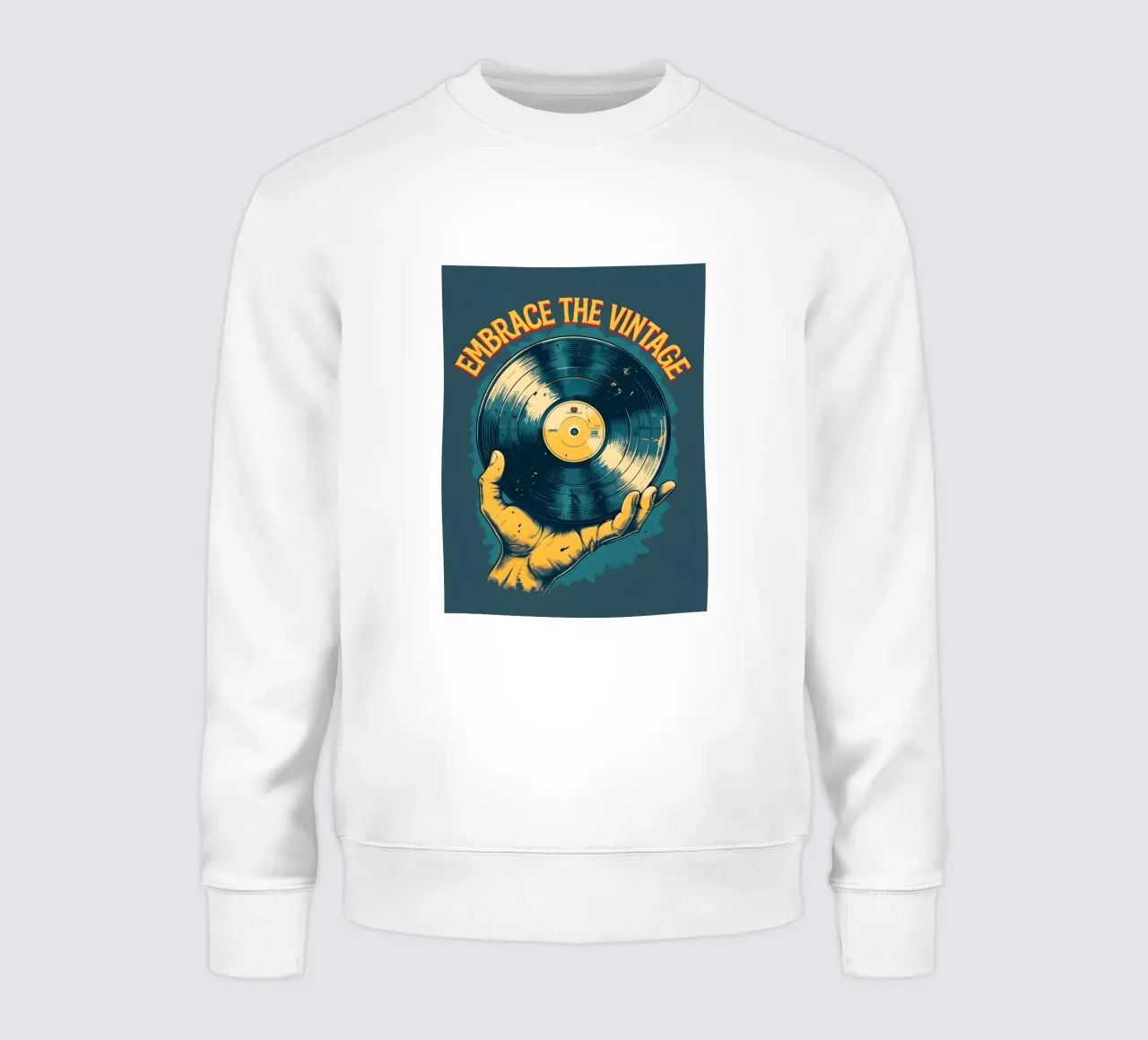 Embrace The Vintage sweatshirt by RETRO VINTAGE EDITION