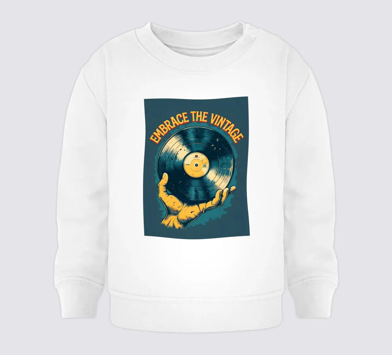 Abbracciare il vintage felpa neonato da RETRO VINTAGE EDITION