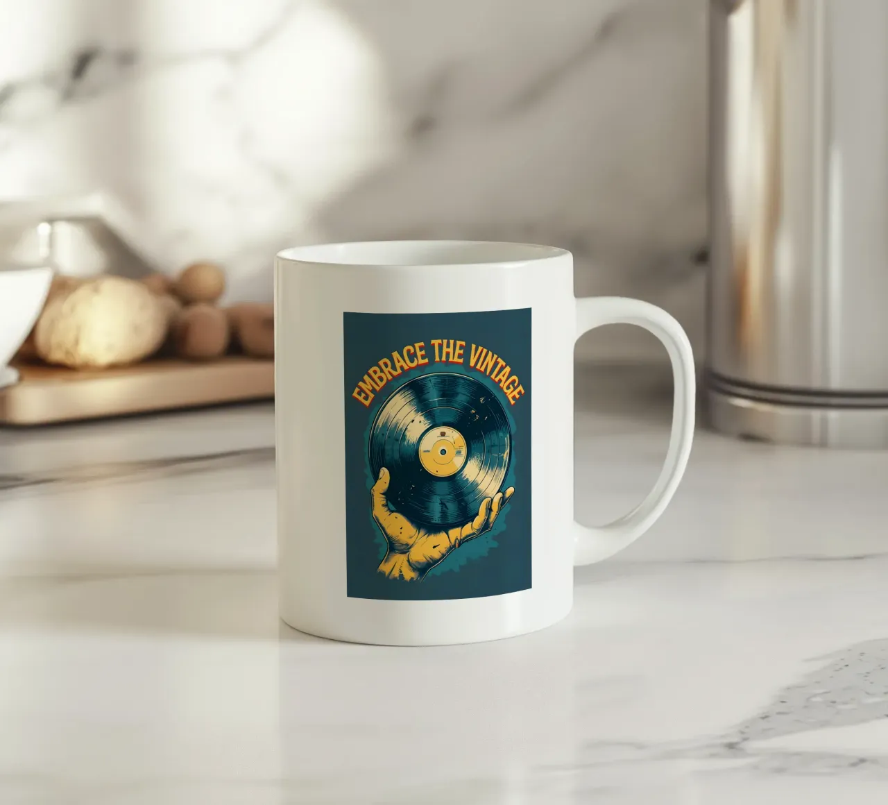 Abbracciare il vintage tazza in ceramica da RETRO VINTAGE EDITION