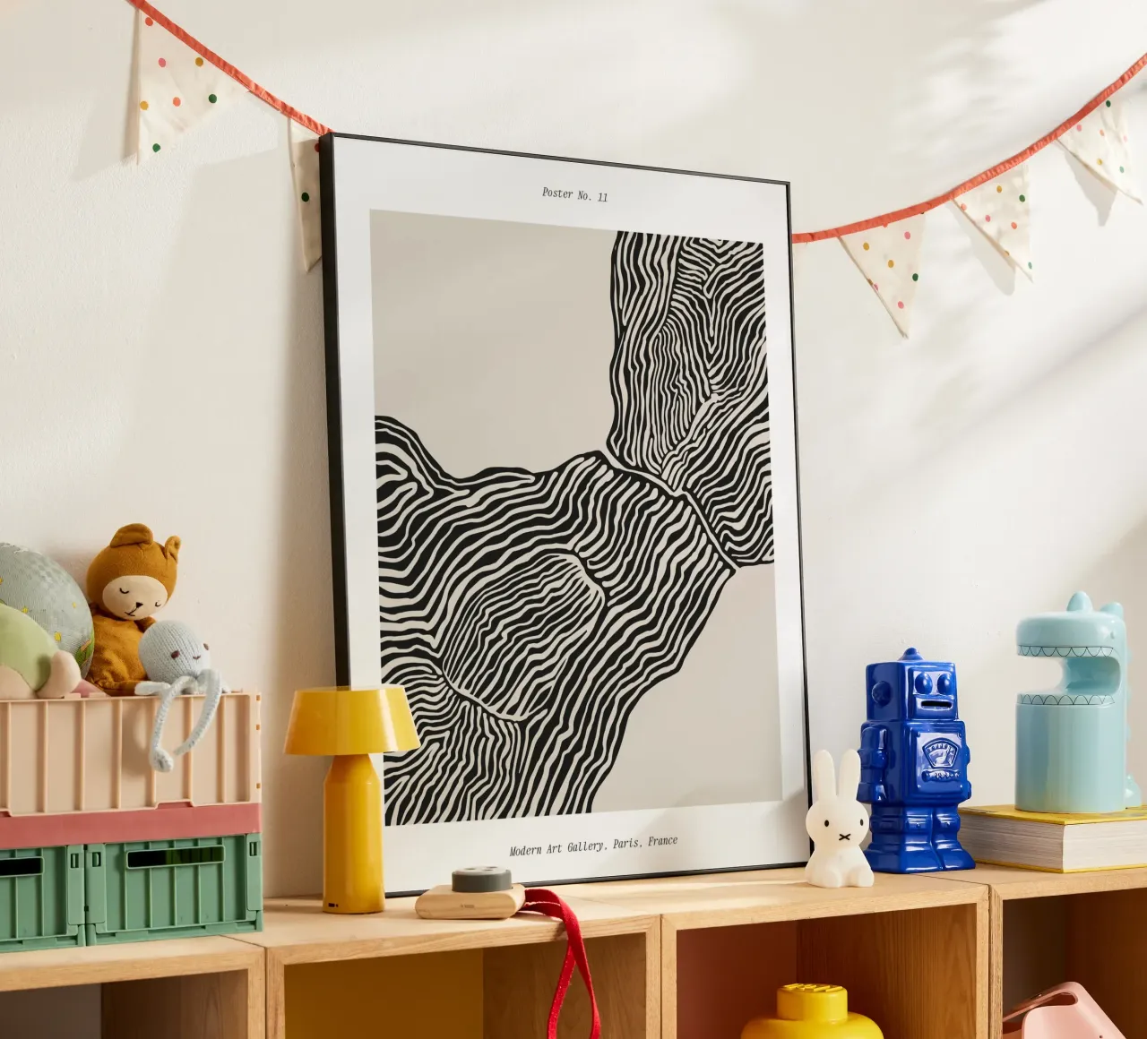 Modern Art Poster No 01 alluminio dibond da treechild
