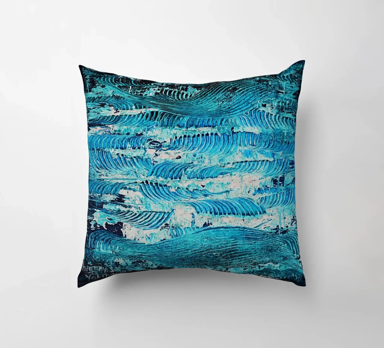 3D DREAM 13 cuscino da Thierry Vobmann Abstract painting