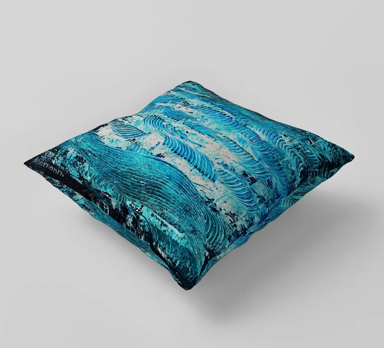 3D DREAM 13 cuscino da Thierry Vobmann Abstract painting