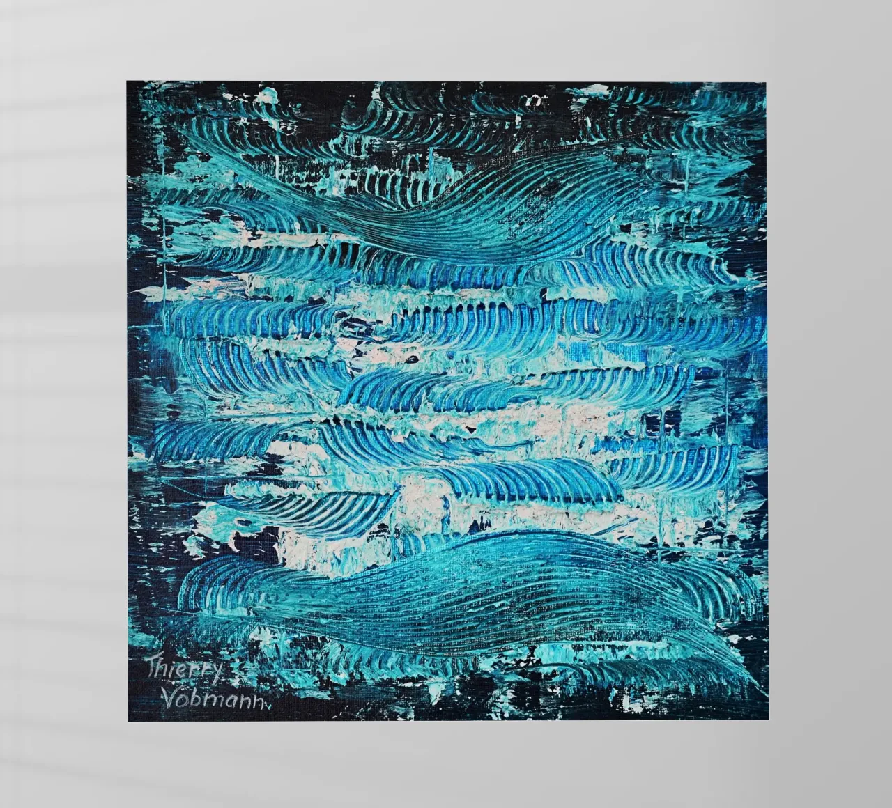 3D DREAM 13 pellicola backlit da Thierry Vobmann Abstract painting