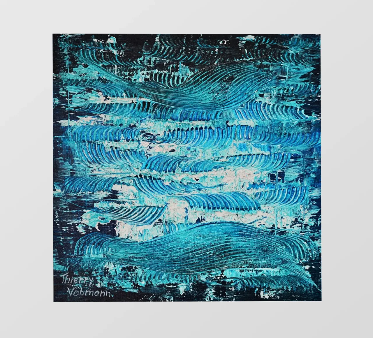 3D DREAM 13 pellicola backlit da Thierry Vobmann Abstract painting