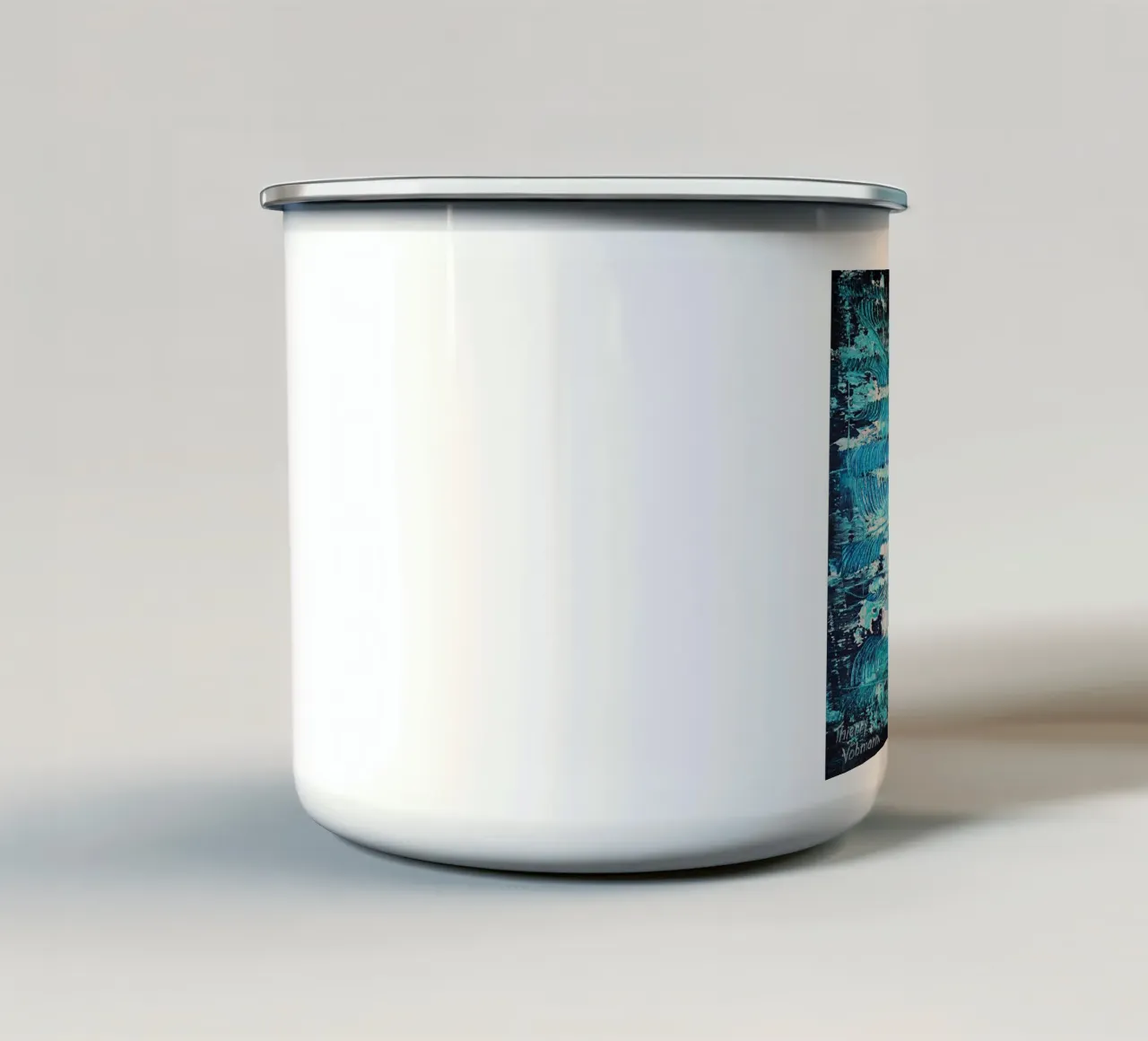 3D DREAM 13 tazza in smalto da Thierry Vobmann Abstract painting