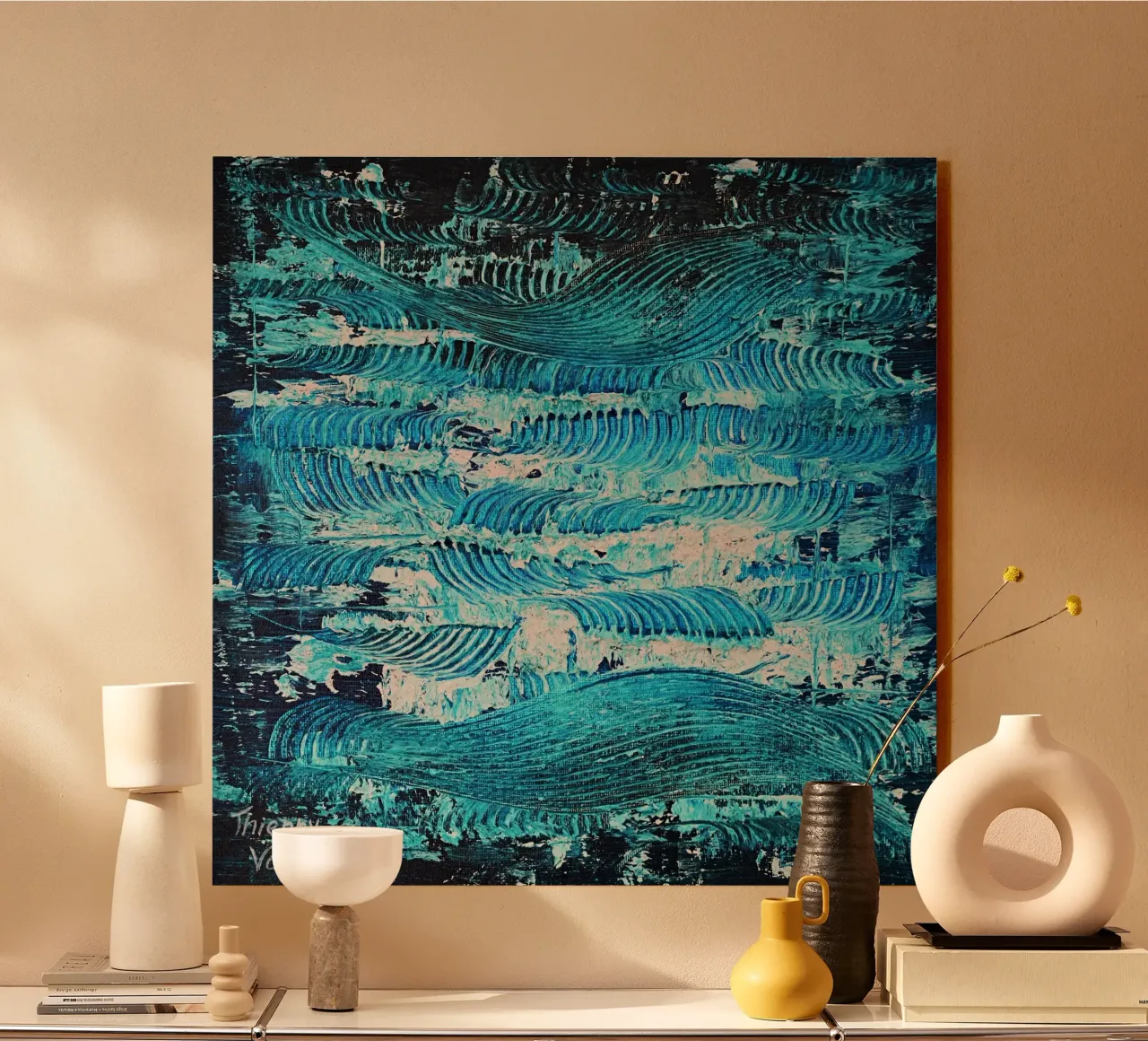 3D DREAM 13 plexiglass da Thierry Vobmann Abstract painting