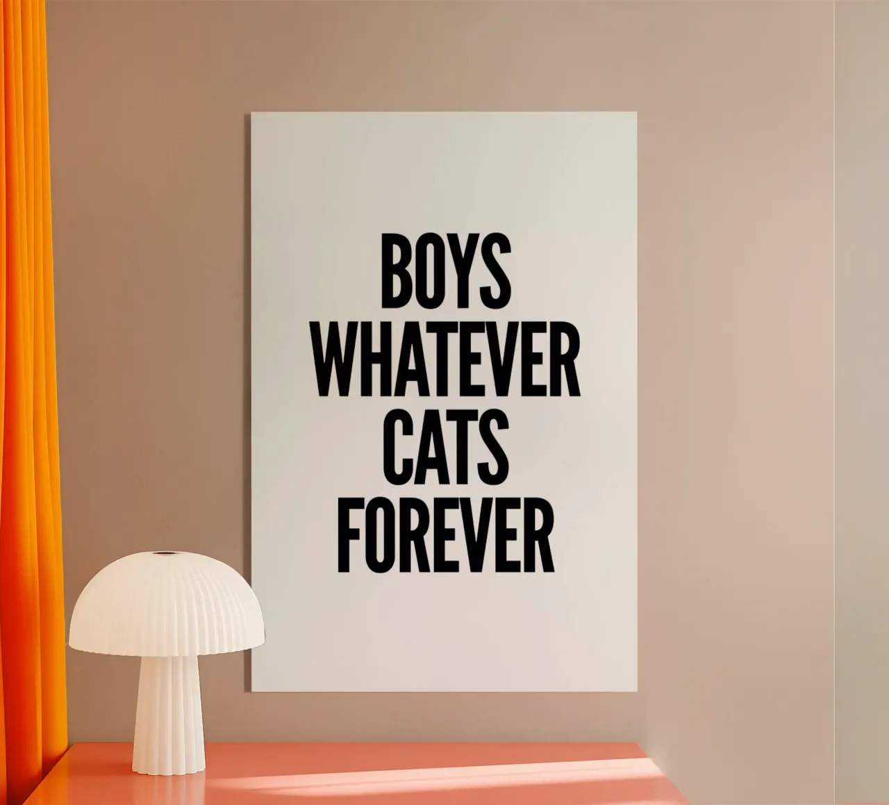 Boys plexiglass da Mottos by Sinan Saydik