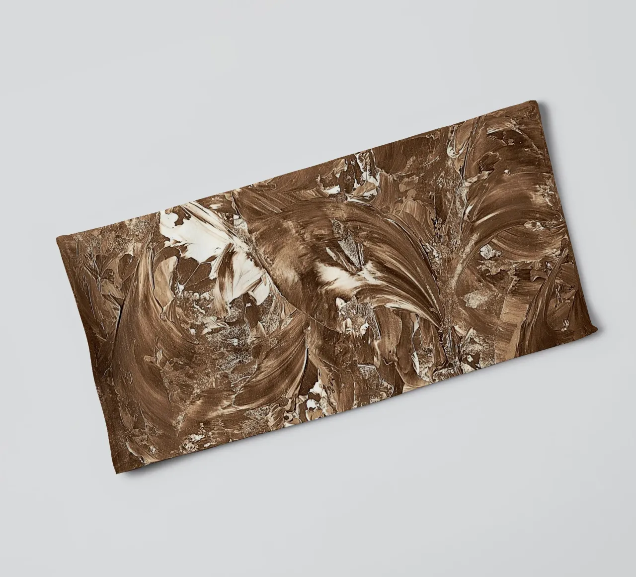 SEPIA 28 towel by Thierry Vobmann Abstract painting
