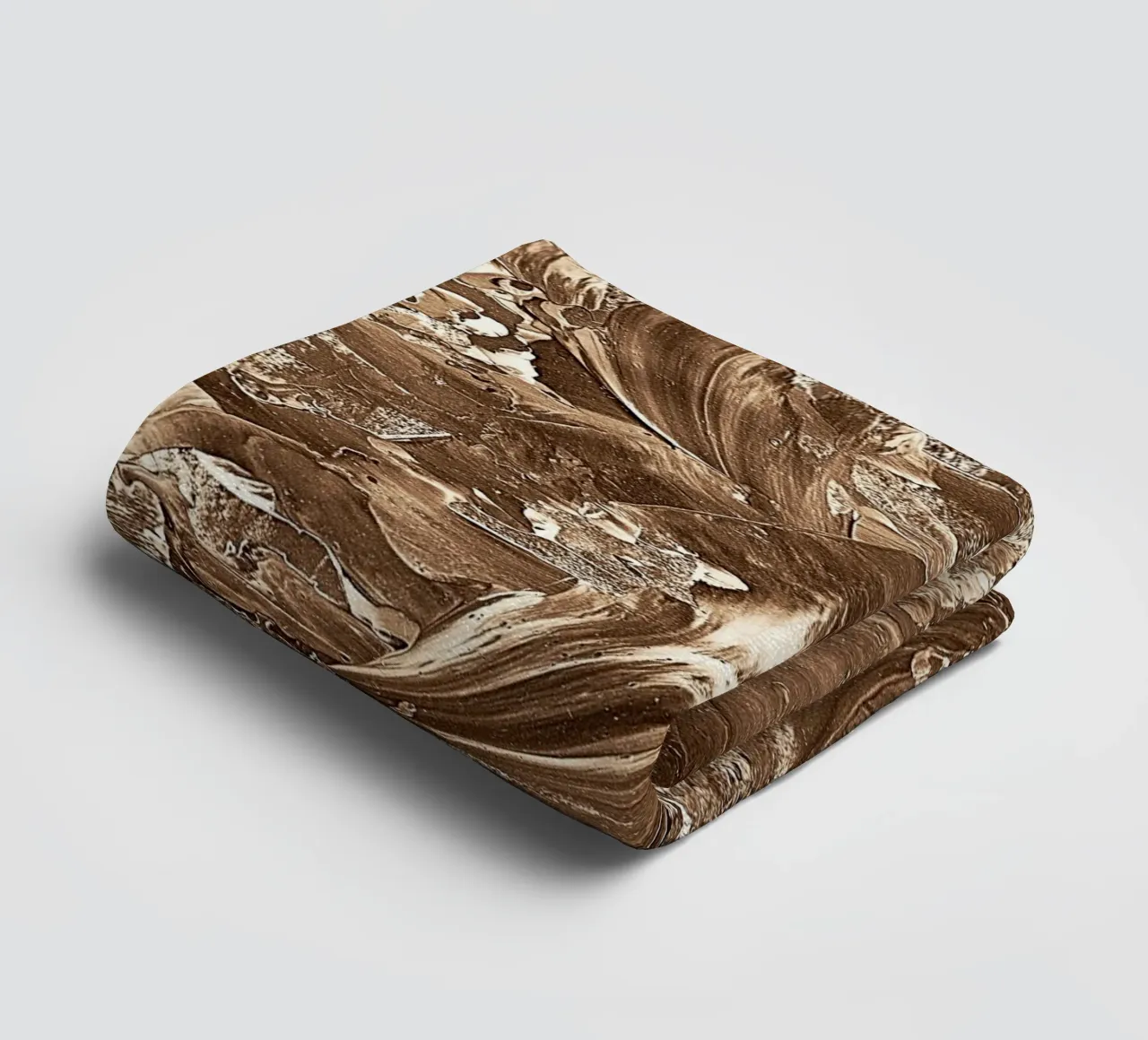 SEPIA 28 towel by Thierry Vobmann Abstract painting