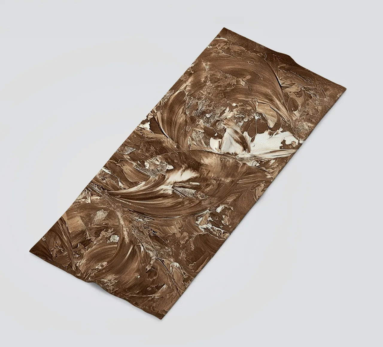 SEPIA 28 strandhanddoek van Thierry Vobmann Abstract painting