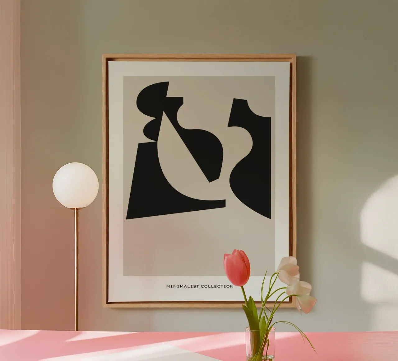 Minimalist Collection No 03 tela con Cornice a cassetta da treechild