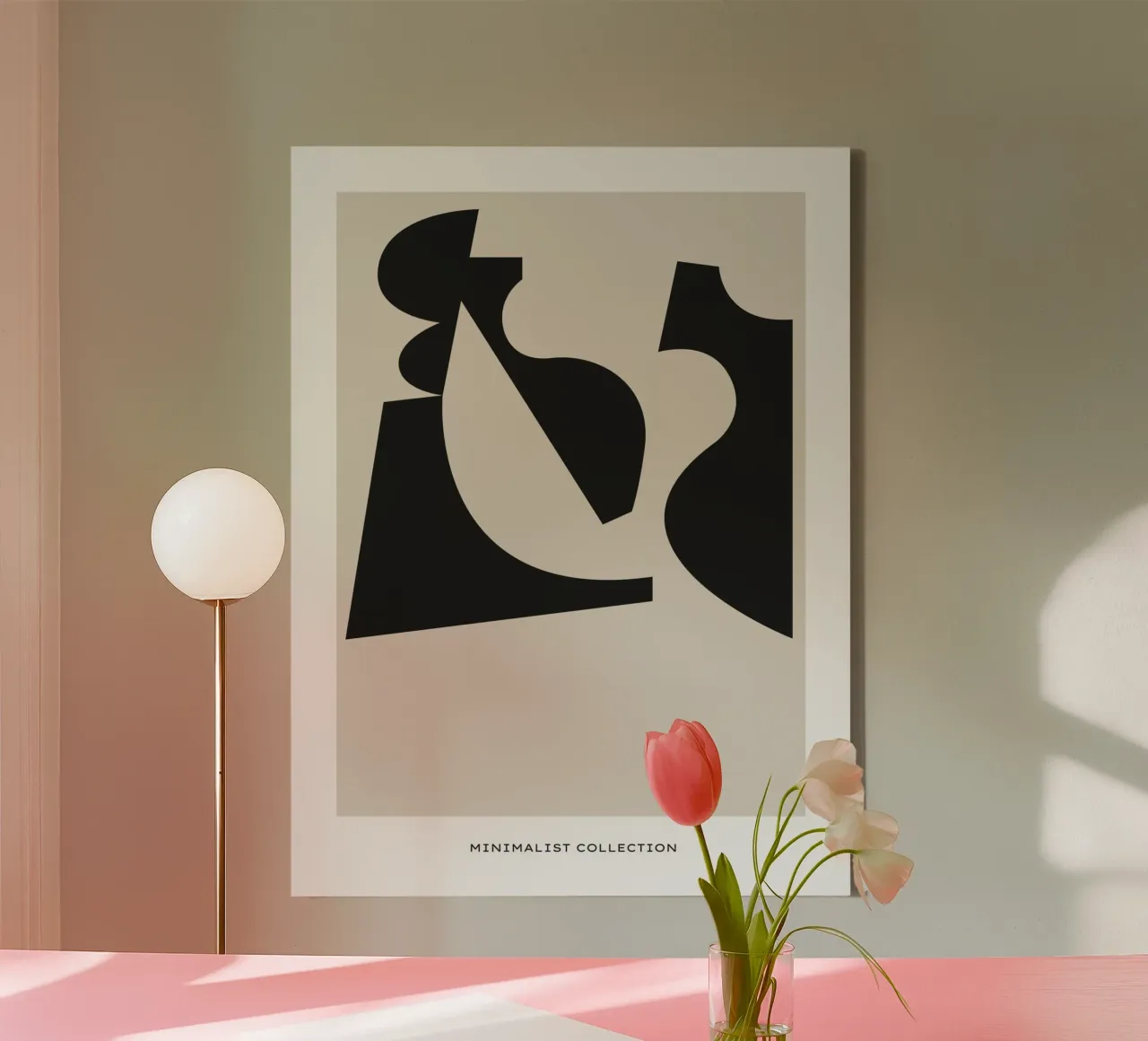 Minimalist Collection No 03 tela con Cornice a cassetta da treechild