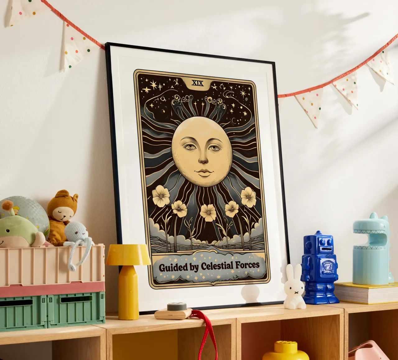 Geleid door hemelse krachten Vintage hahnemühle van RETRO VINTAGE EDITION