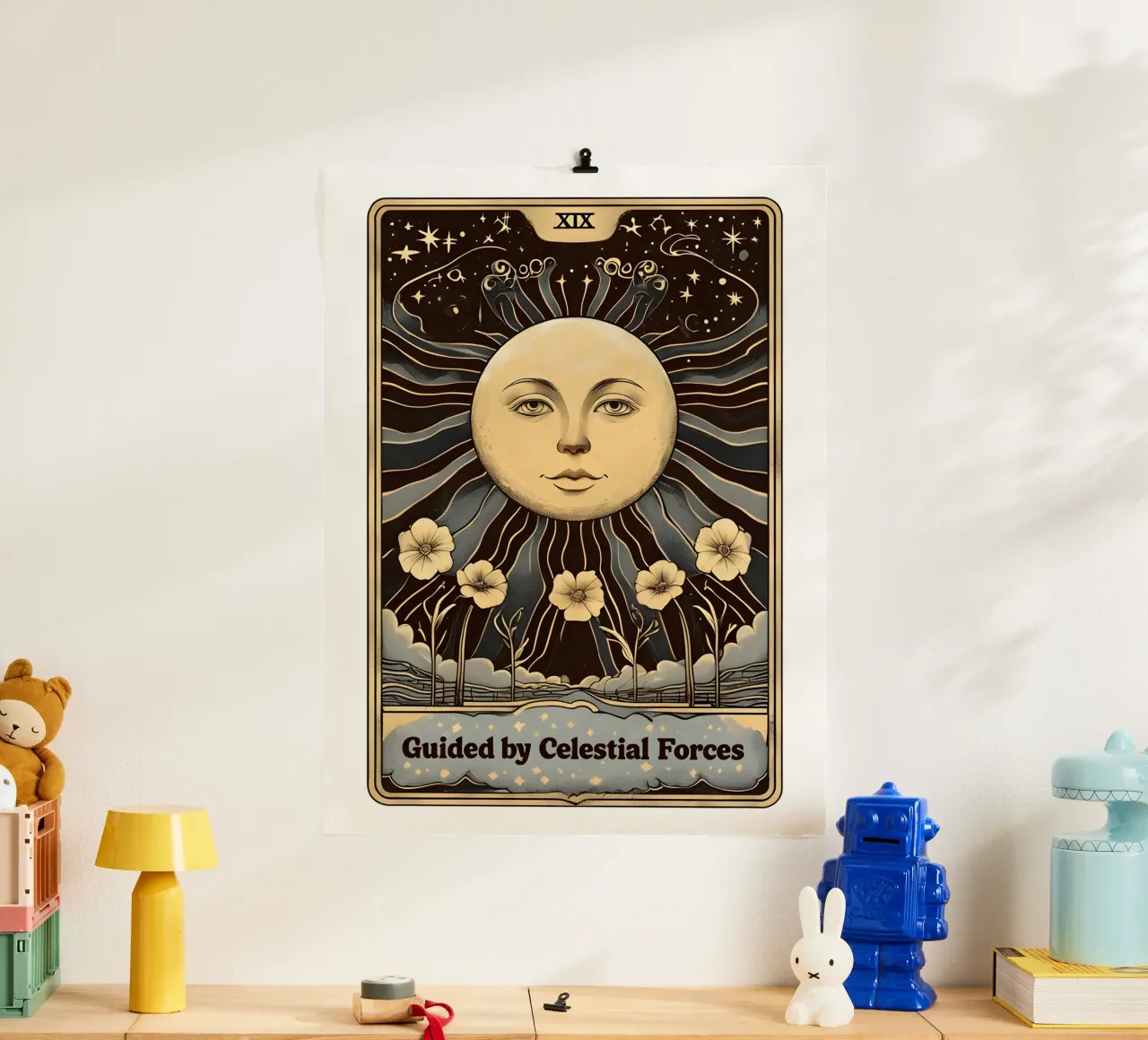 Geleid door hemelse krachten Vintage hahnemühle van RETRO VINTAGE EDITION