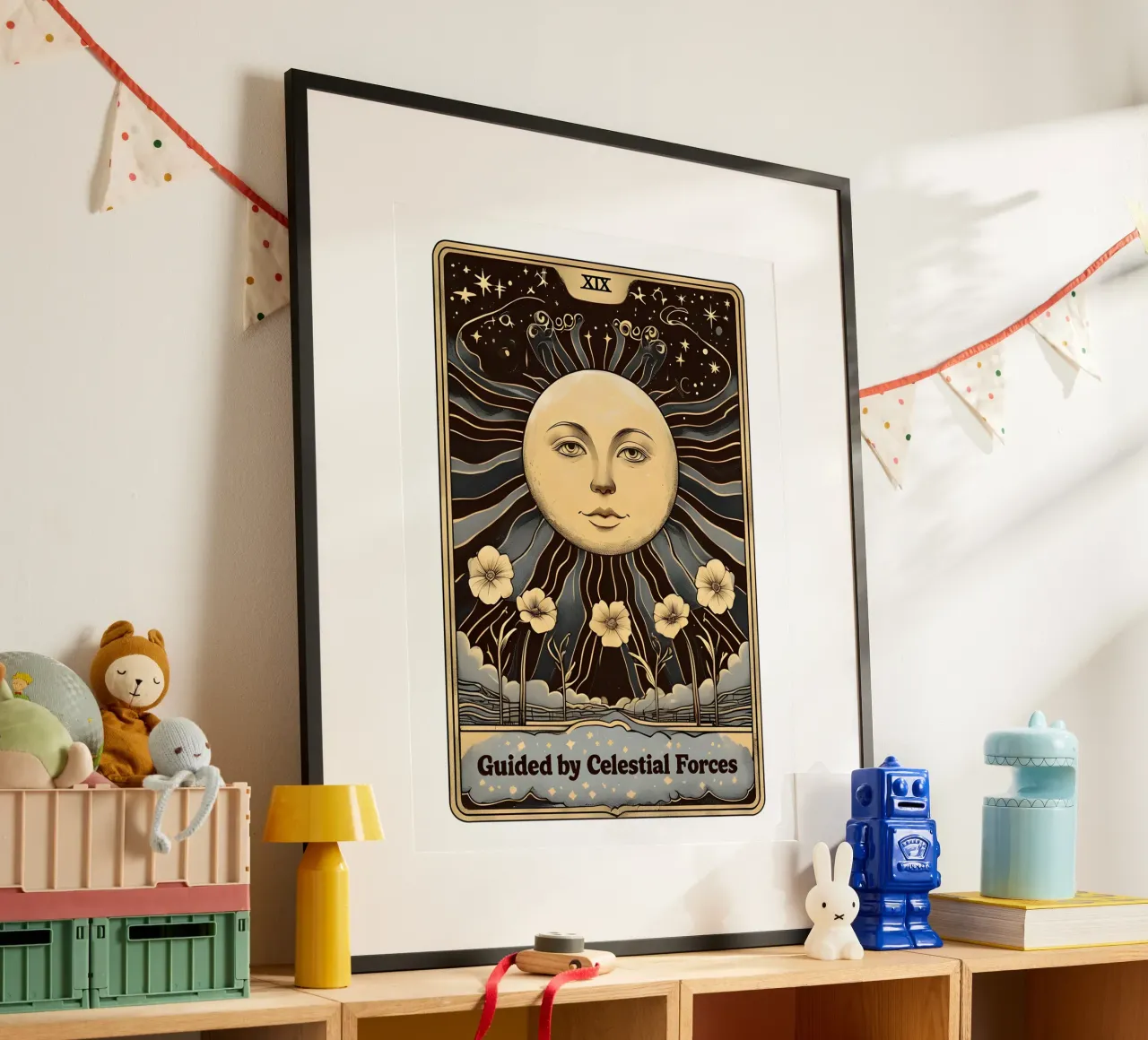 Geleid door hemelse krachten Vintage hahnemühle van RETRO VINTAGE EDITION