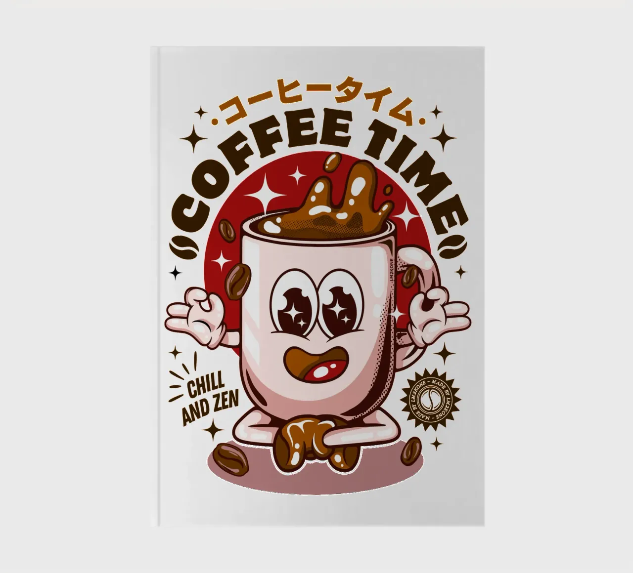 Tempo di caffè divertente diario da LM2KONE