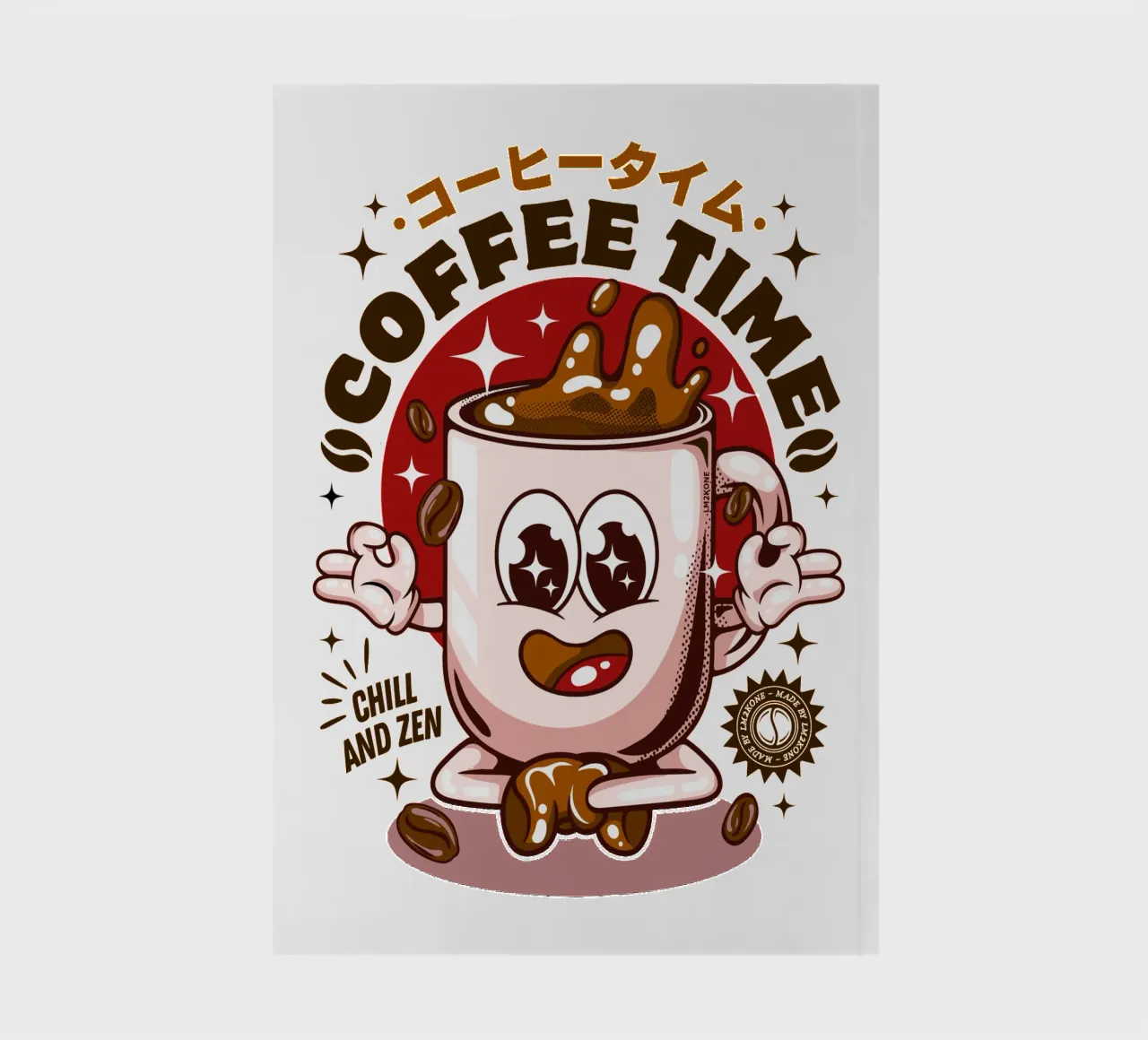 Tempo di caffè divertente diario da LM2KONE