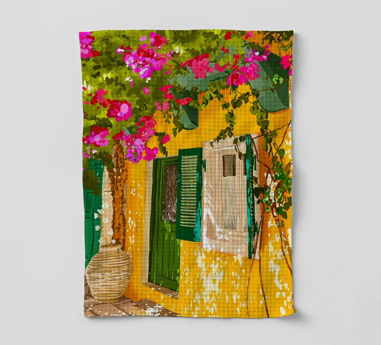 Vivre dans une architecture ensoleillée Bâtiments d'été torchon de 83oranges