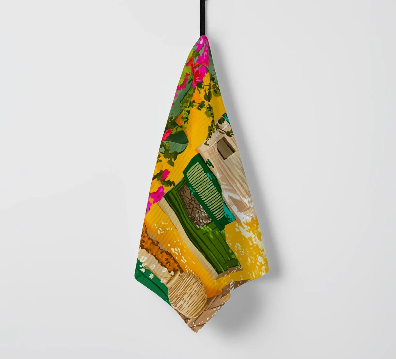 Vivre dans une architecture ensoleillée Bâtiments d'été torchon de 83oranges