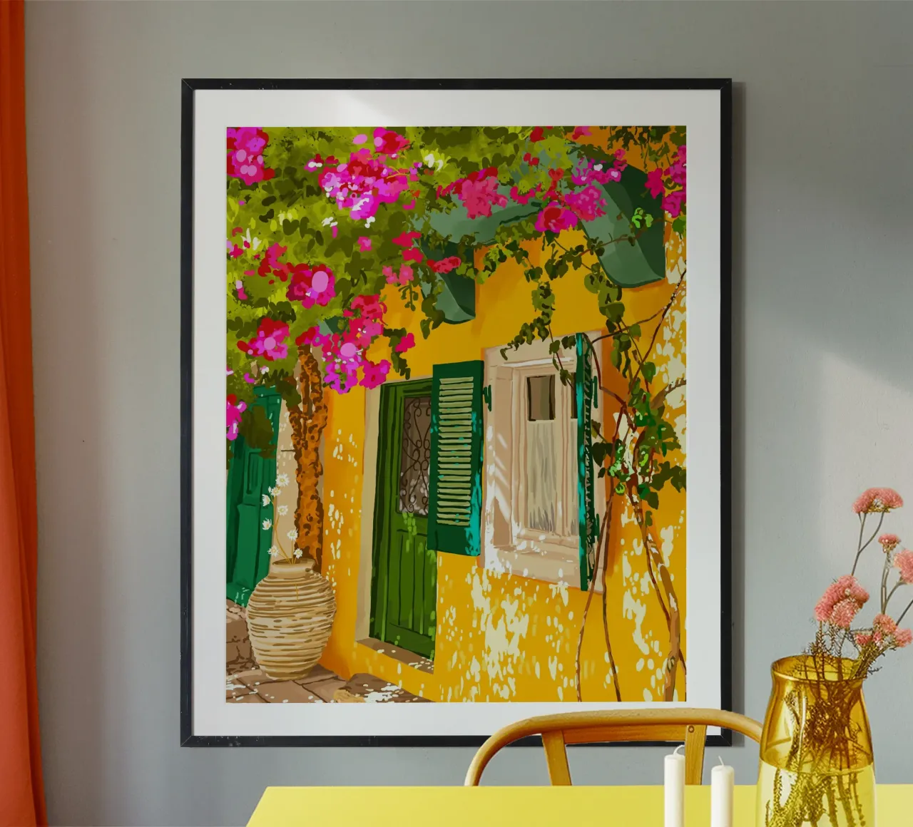 Vivir al sol arquitectura edificios Verano poster de 83oranges