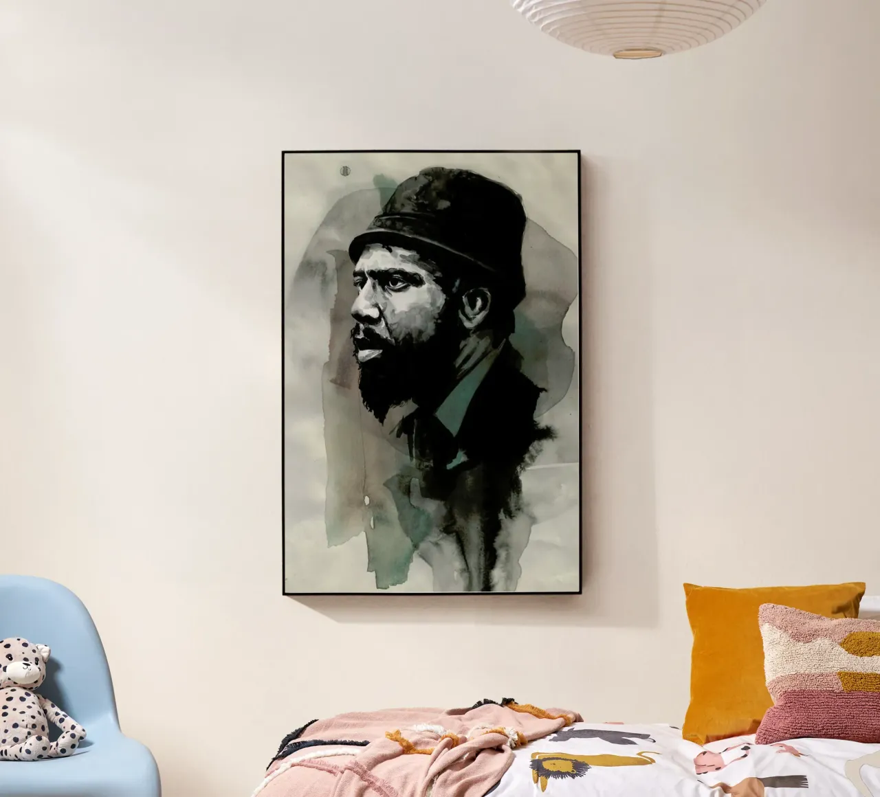 Thelonious Monk plexiglass da David Diehl