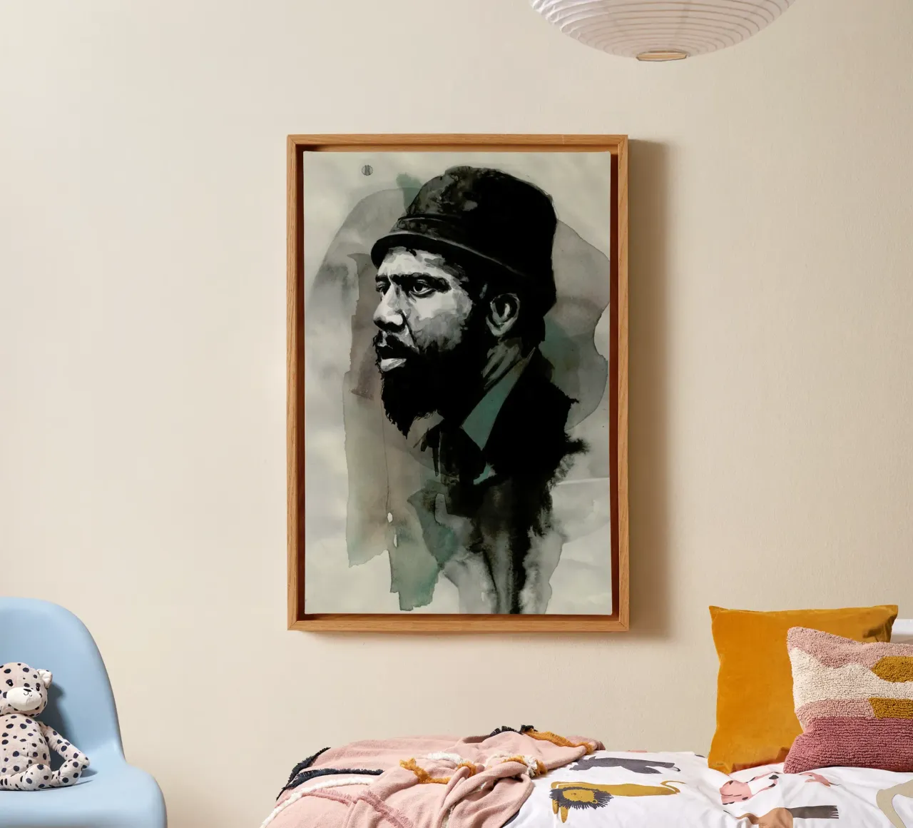 Thelonious Monk tela da David Diehl