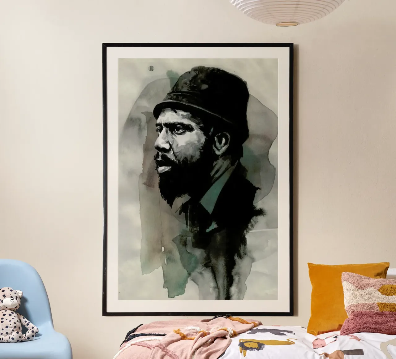 Thelonious Monk carta hahnemühle da David Diehl