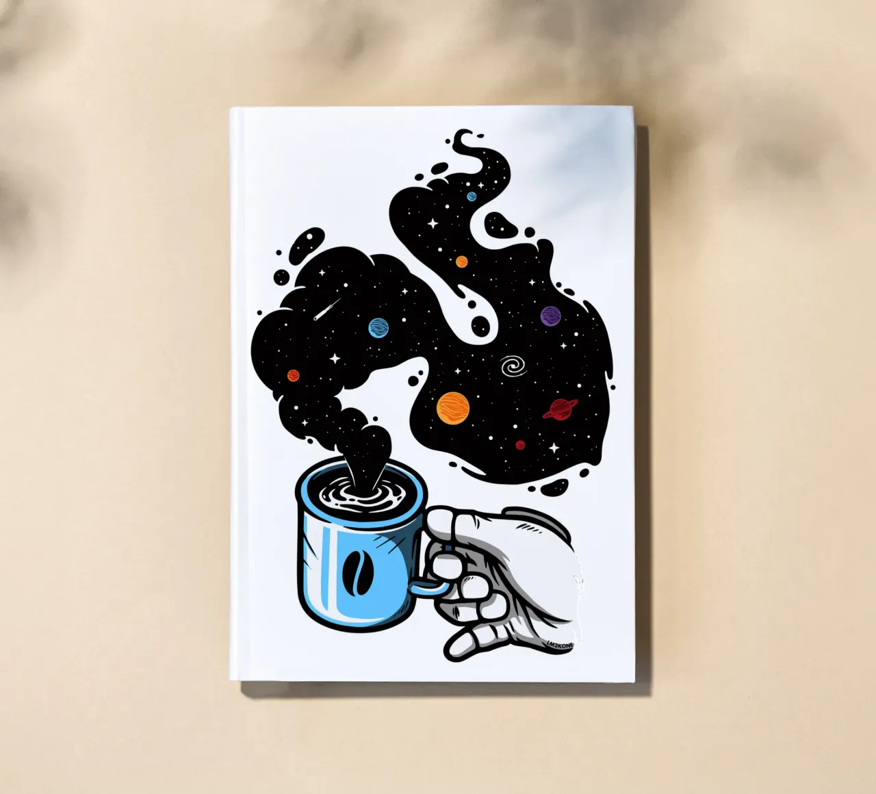 Space Coffee notebook by LM2KONE