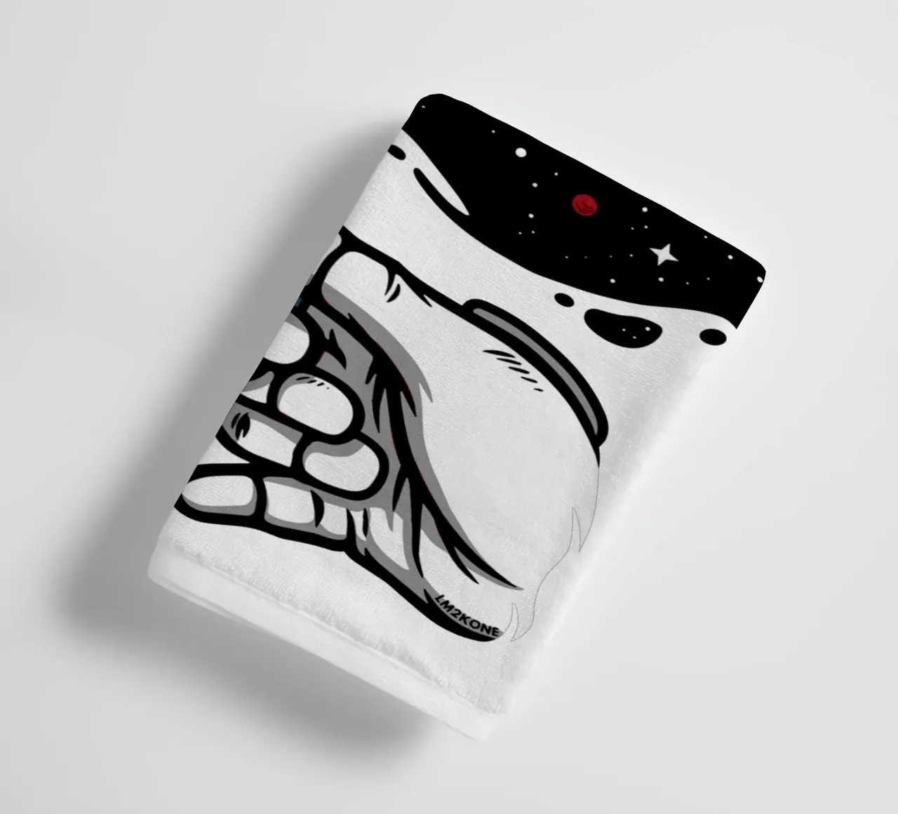 Space Coffee towel by LM2KONE