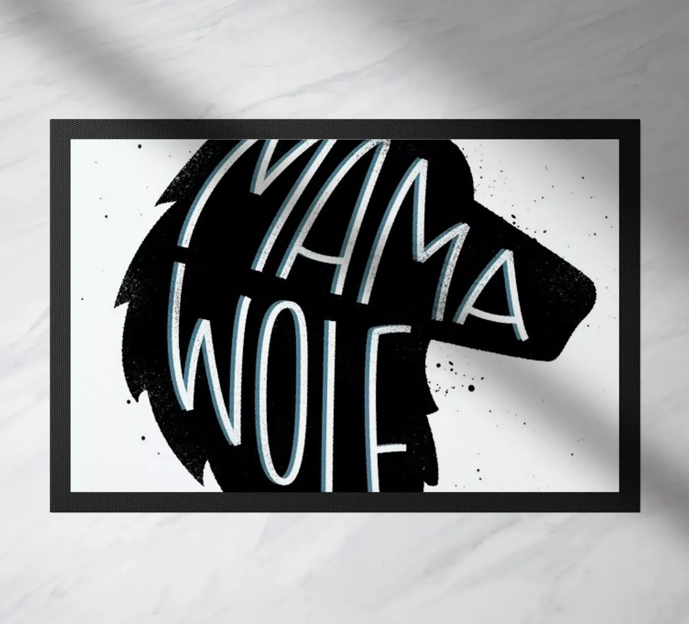 Mama Wolf doormat by Summerchamps